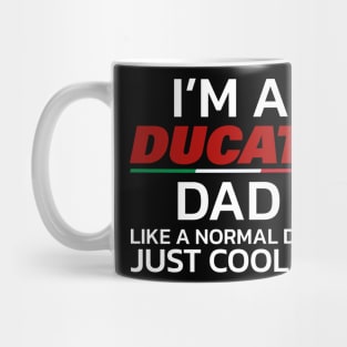 Father's Day Ducati Modern Dad Tee Mug